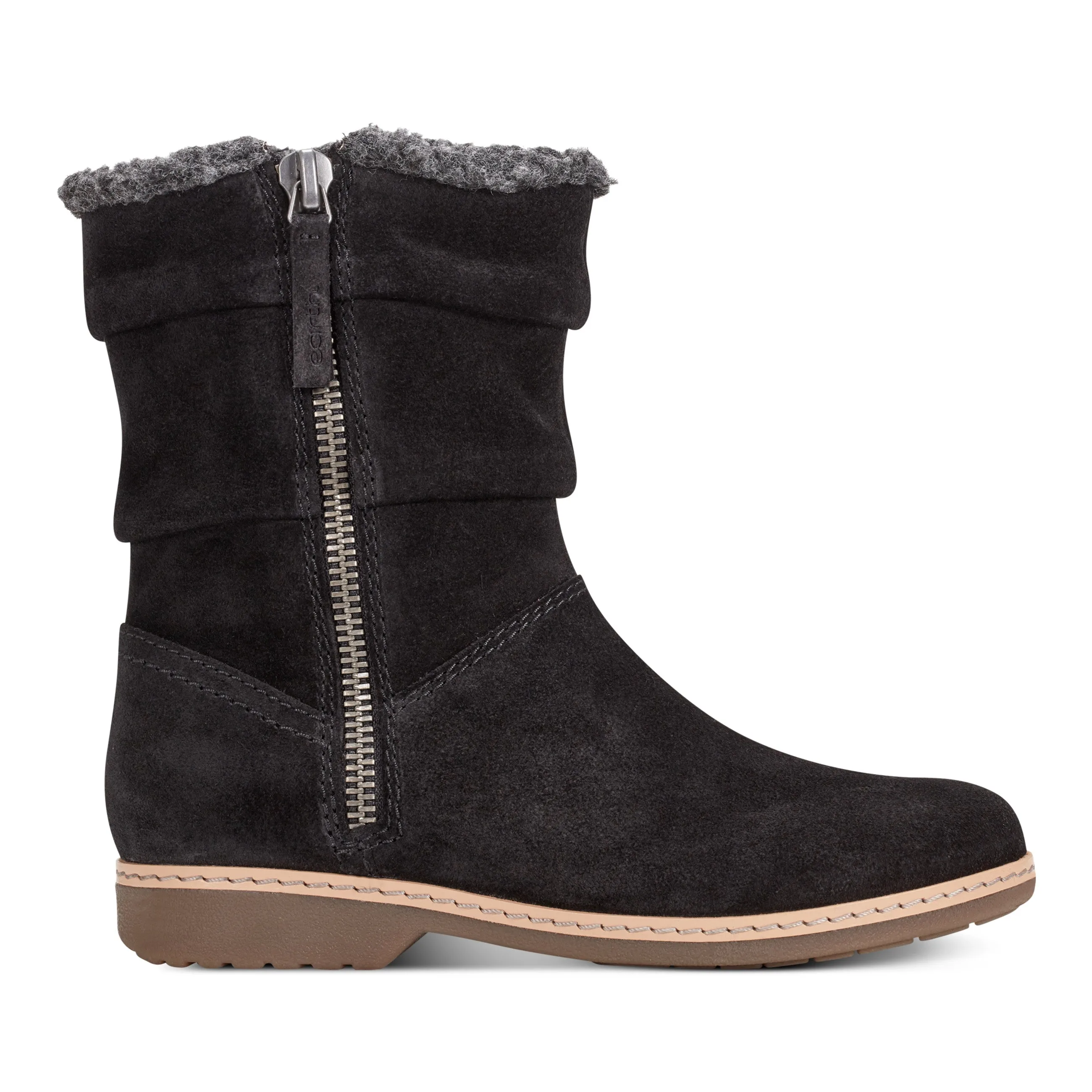 intricate Hyland Water Repellent Round Toe Flat Casual Booties