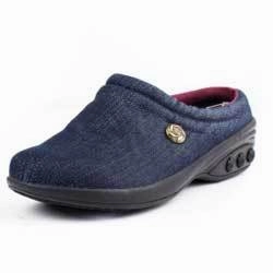 Molly Women's Denim Clog Comfortable Padding Soft Pressure