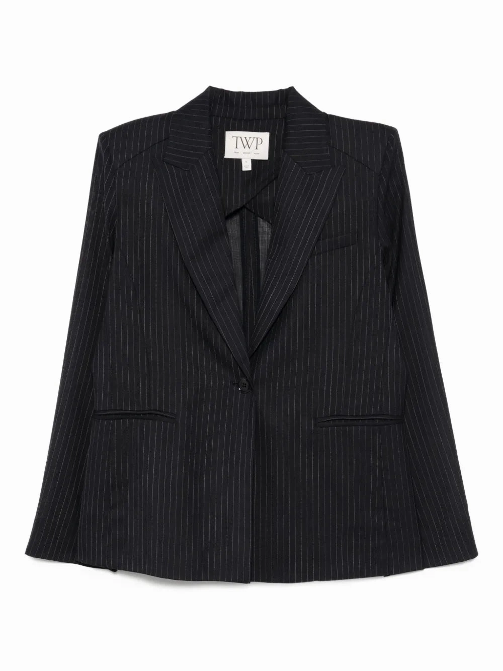 Unlined Husband Blazer in Midnight/White OdorControlClothing KnotFree Tailoring
