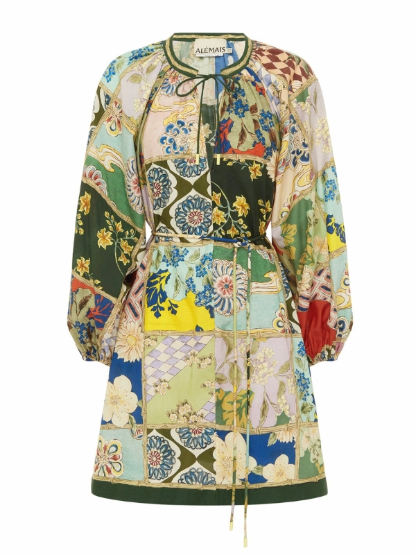 Bianca Mini Dress in Multi StaticResistantTextile ReflectiveDetails