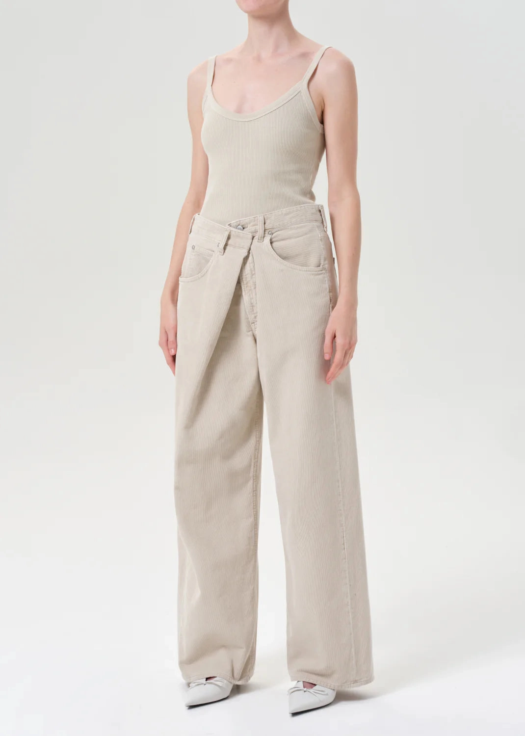 Jordan Tank in Rice Grass Winter Wear Classic Glow