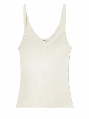 Jordan Tank in Rice Grass Spanish Glow