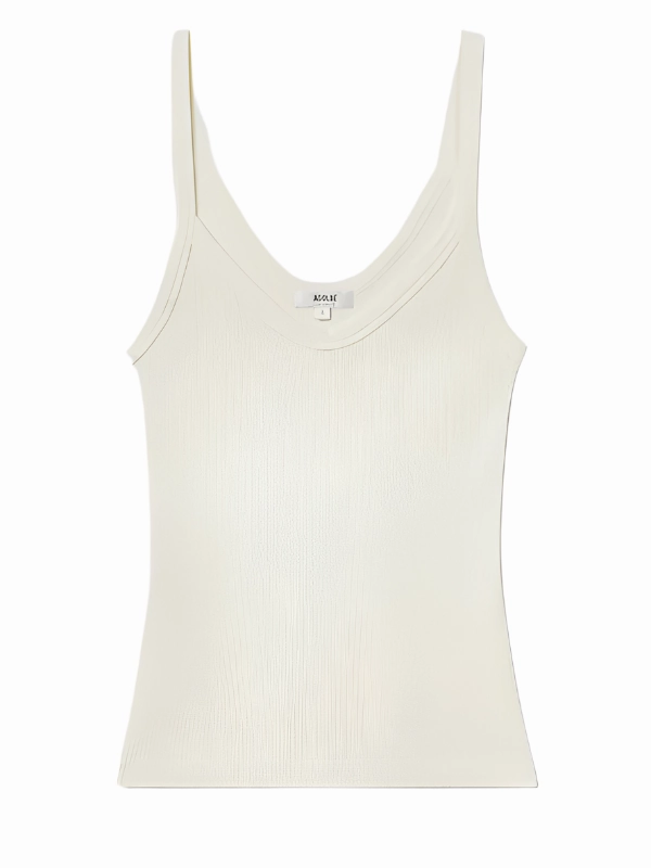 Jordan Tank in Rice Grass Spanish Glow