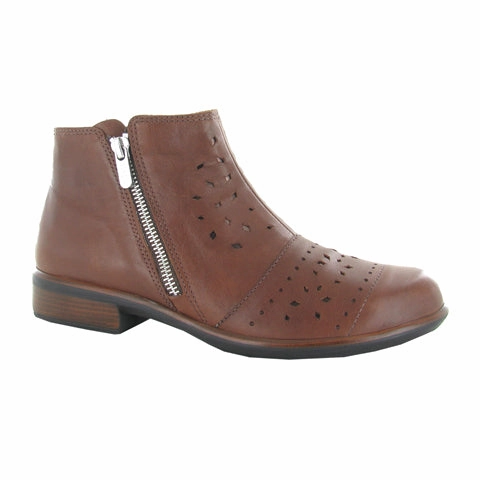 Naot Matagi Ankle Boot (Women) - Chestnut Leather/Glass Brown Calm Touch