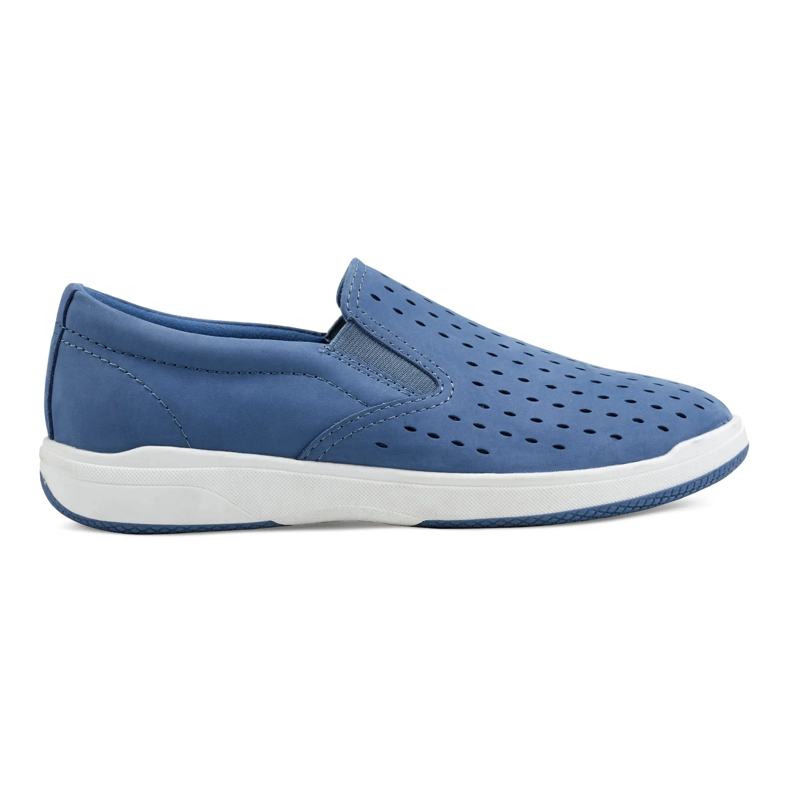 personalization - level night Nel Laser Cut Round Toe Casual Slip-on Sneakers