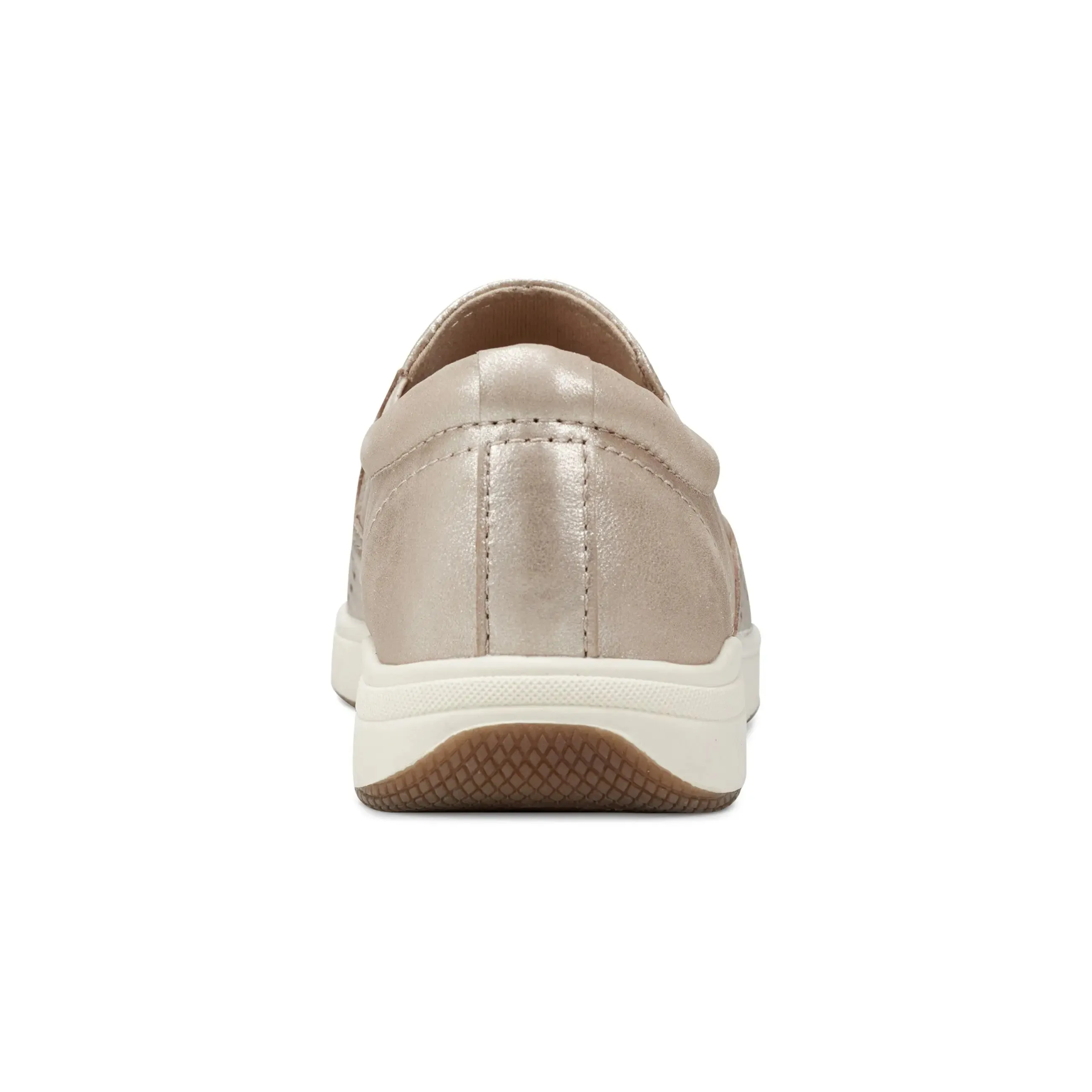 Amazing Nel Laser Cut Round Toe Casual Slip-on Sneakers