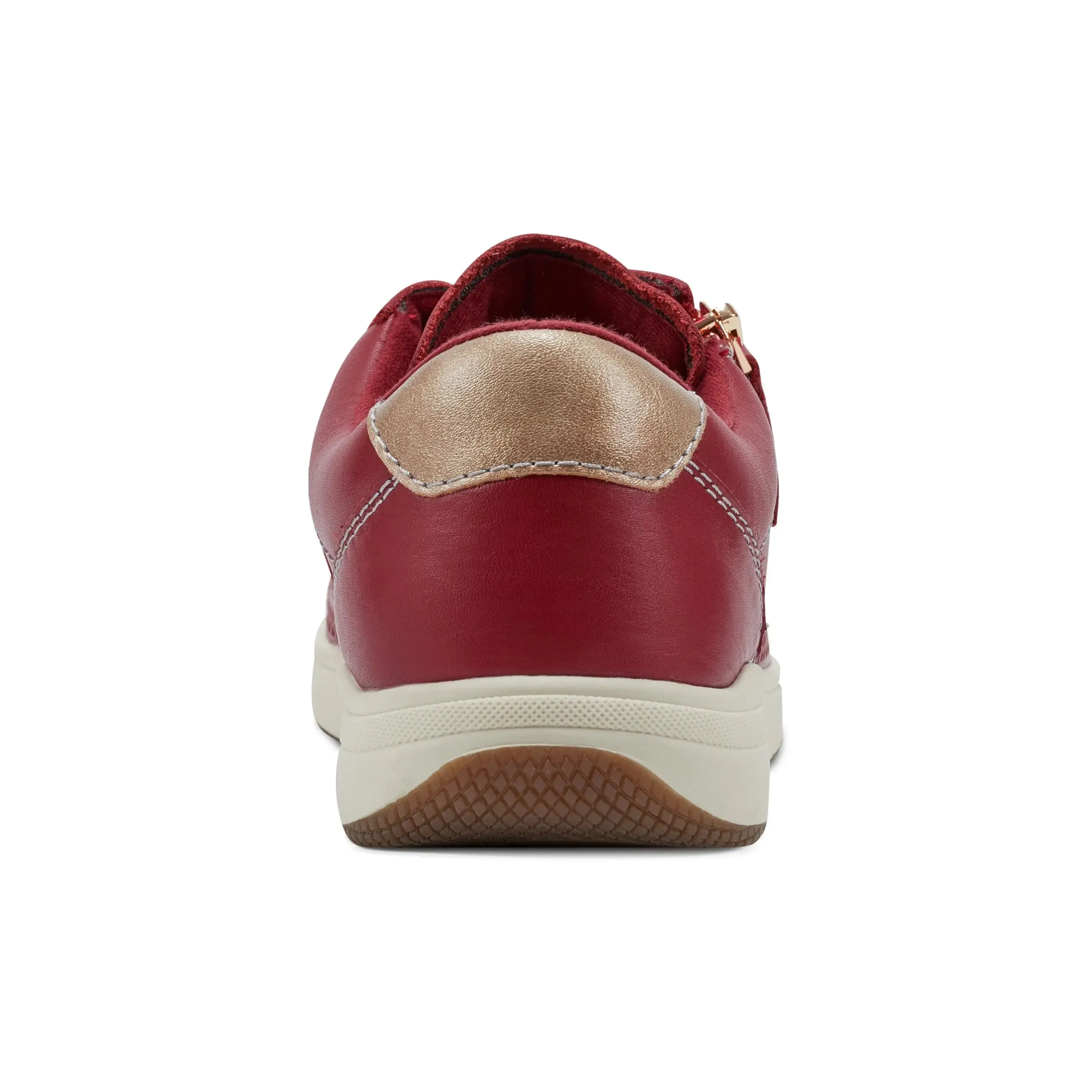 Quick Lace System Elasticated Collar Netta Round Toe Casual Lace-up Sneakers