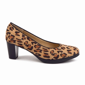 Lightweight-Layer Ara Ophelia Pump (Women) - Camel Animal Print
