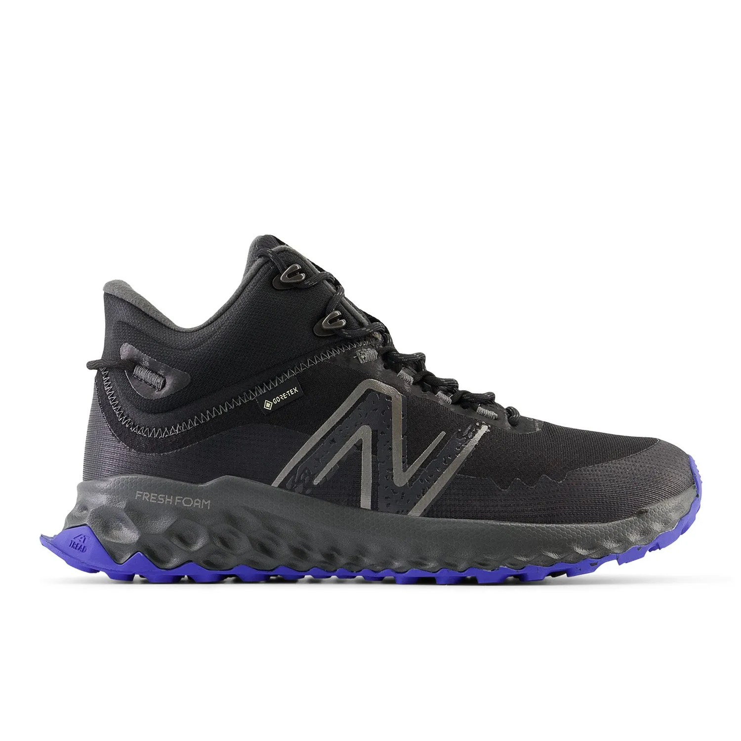 NEW BALANCE MENS MTGAMGB1 GTX - BLACK / BLUE Air Circulation Design Luxurious Comfort