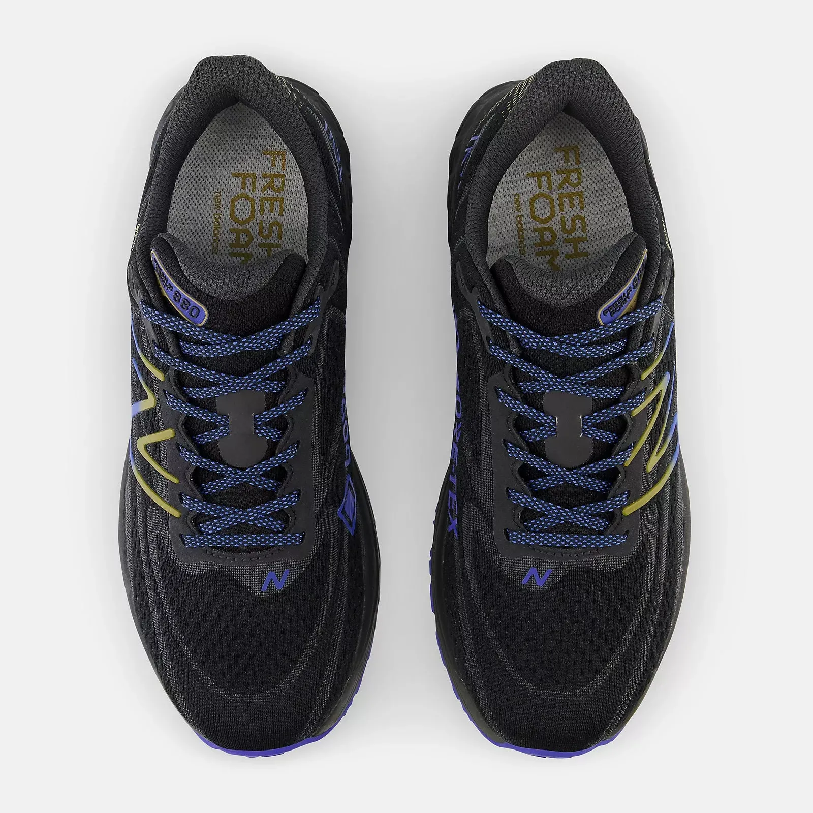 NEW BALANCE MEN'S WATERPROOF M880GQ13 - BLACK Compression Resistant Materials Shock Diffusing Heel