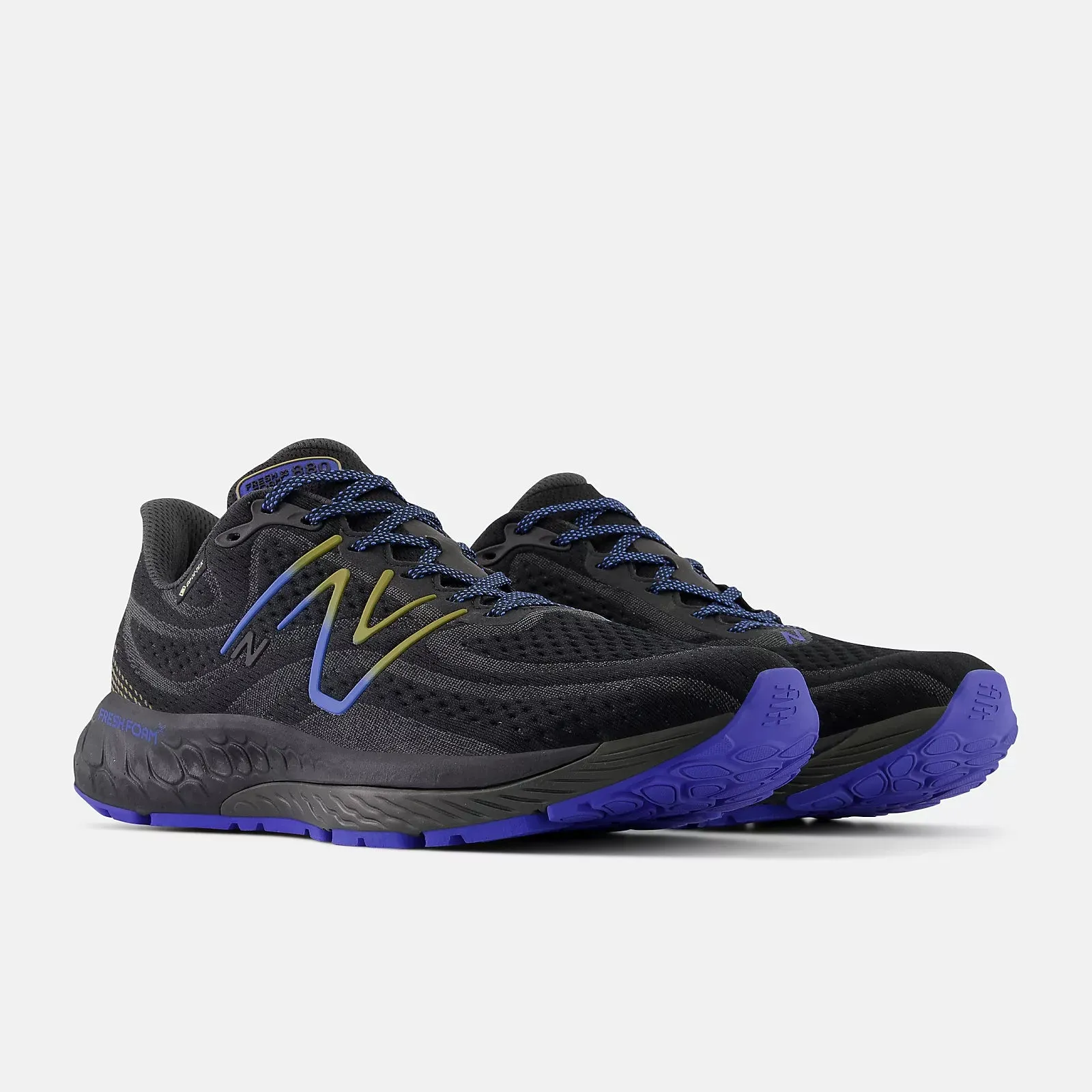 NEW BALANCE MEN'S WATERPROOF M880GQ13 - BLACK bright - colors personalization - level