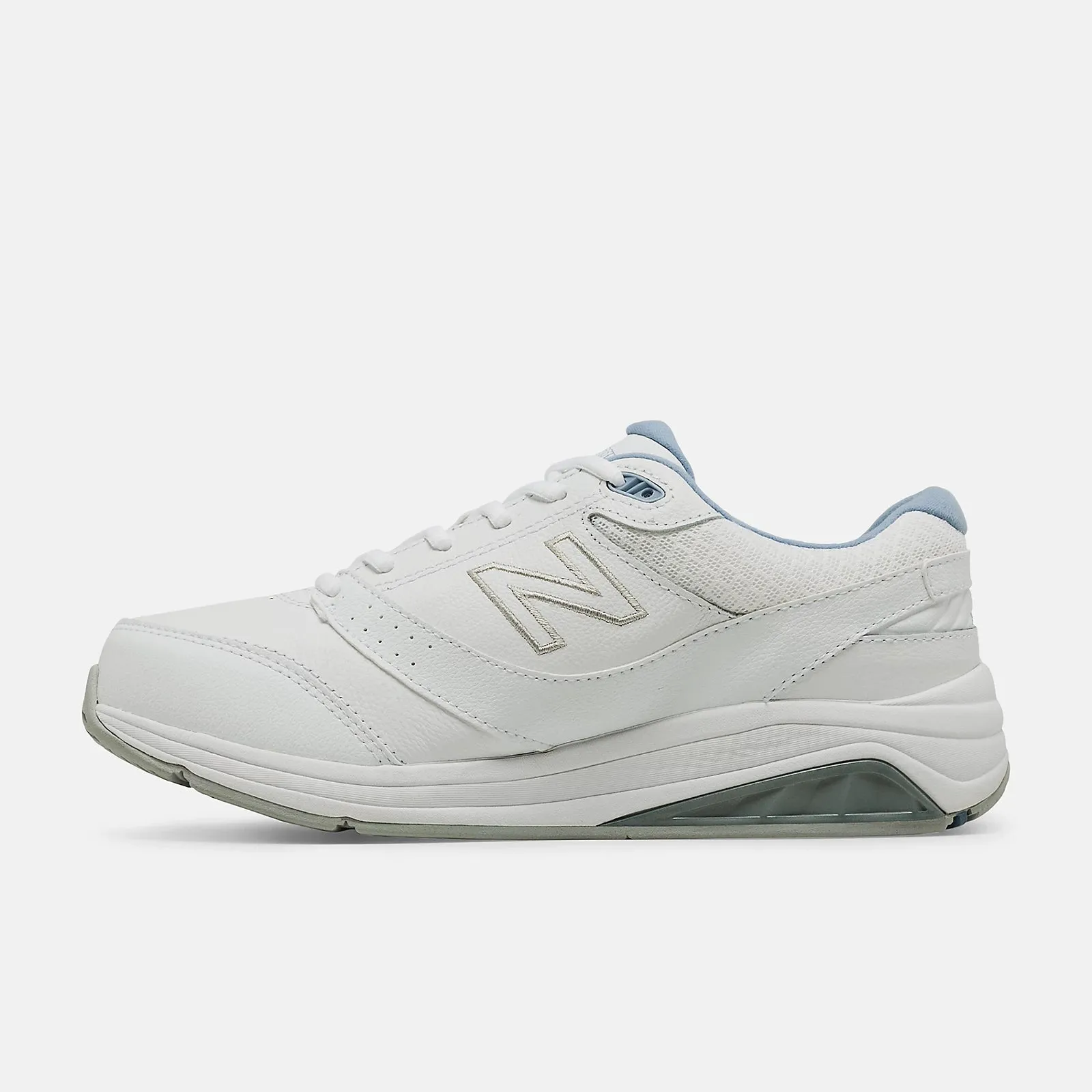 Leather Moisture Wicking Lining NEW BALANCE WOMEN'S WW928WB3 WALKING SHOE - WHITE