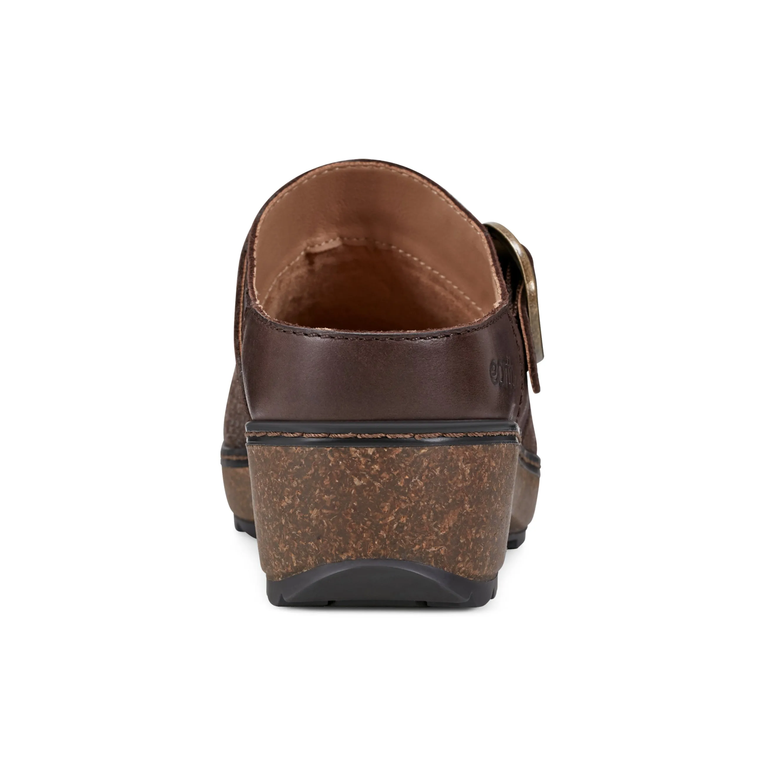 Kulla Slip-on Round Toe Casual Clogs Slip-resistant support