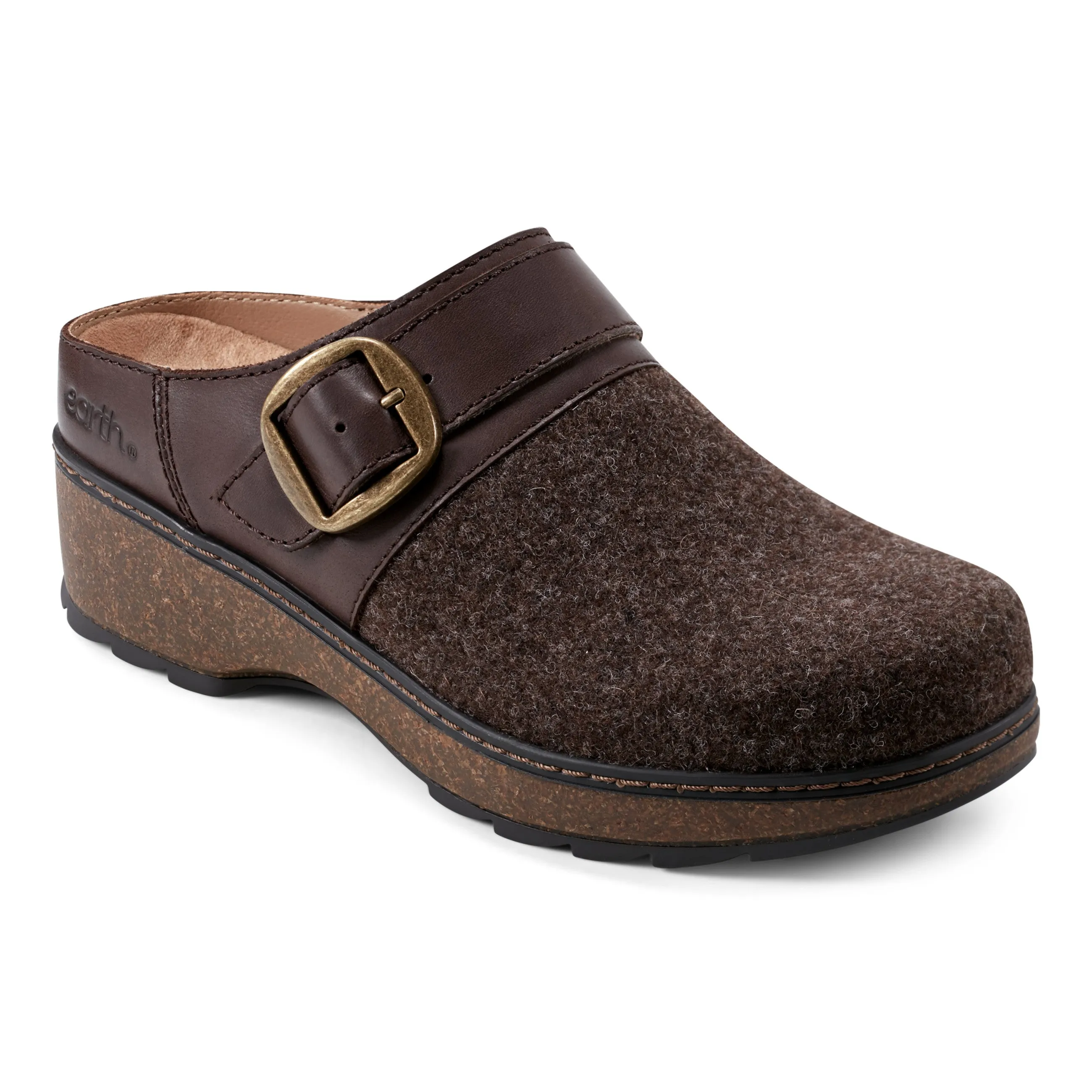 Kulla Slip-on Round Toe Casual Clogs Breathable piece Supportive support