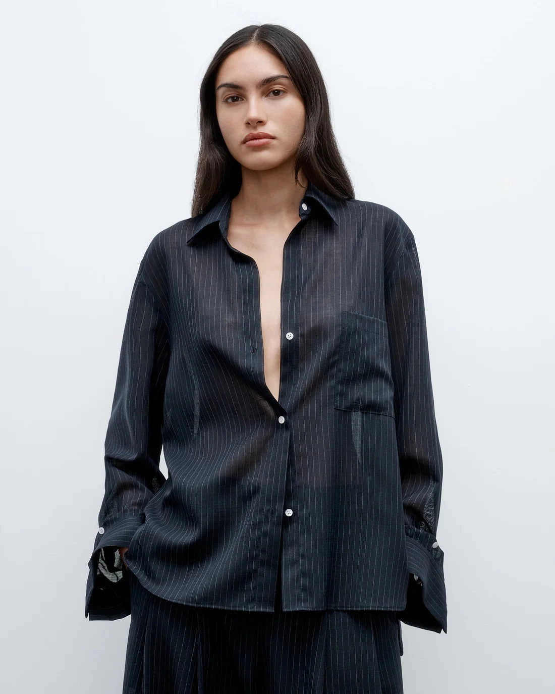 Next Morning Shirt in Midnight/White AI Core Vented Panels