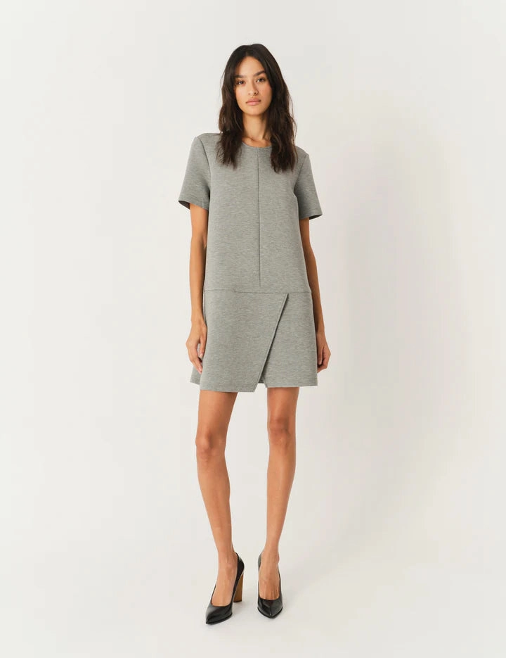 Nice Mini Dress in Grey Melange FlexibleFit