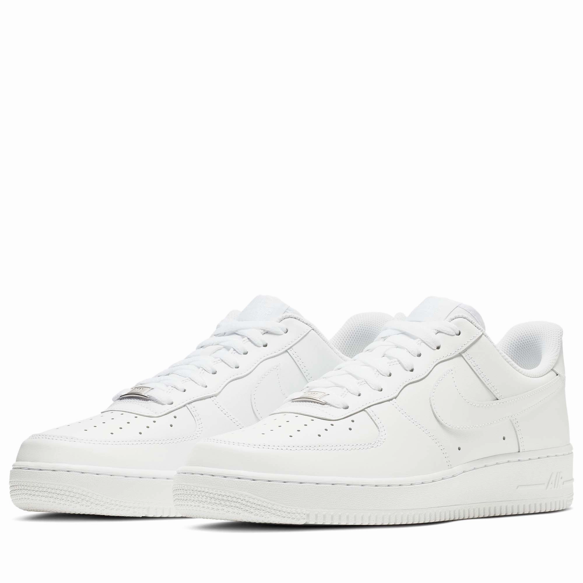 Nike Air Force 1 '07 - White/White Education wear Iconic shock absorption