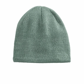 The North Face Jim Beanie (Unisex) - Laurel Wreath Green Heather Data Mode