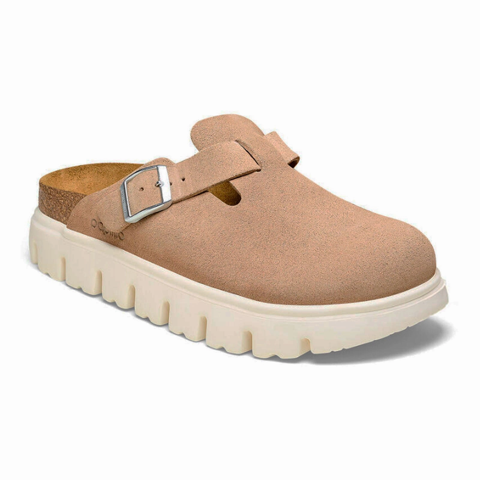 Daily Option Smart and Stylish Birkenstock Boston Chunky Narrow Clog (Women) - Warm Sand Suede