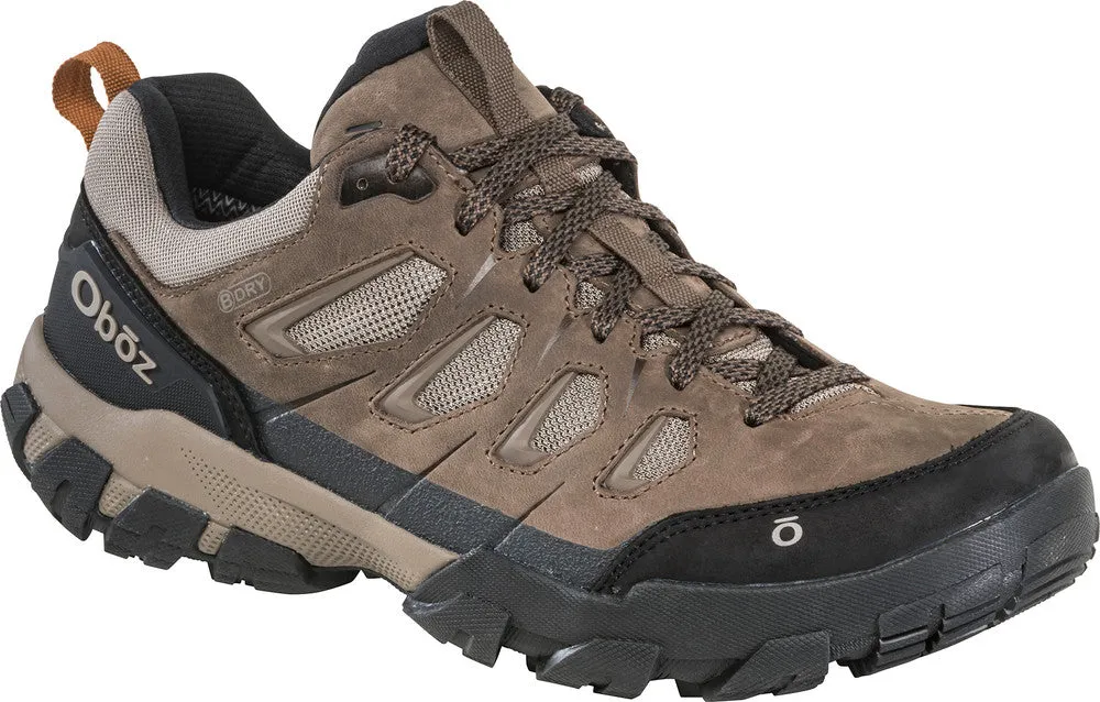 OBOZ MEN'S SAWTOOTH X LOW WATERPROOF SHOE breathability - level
