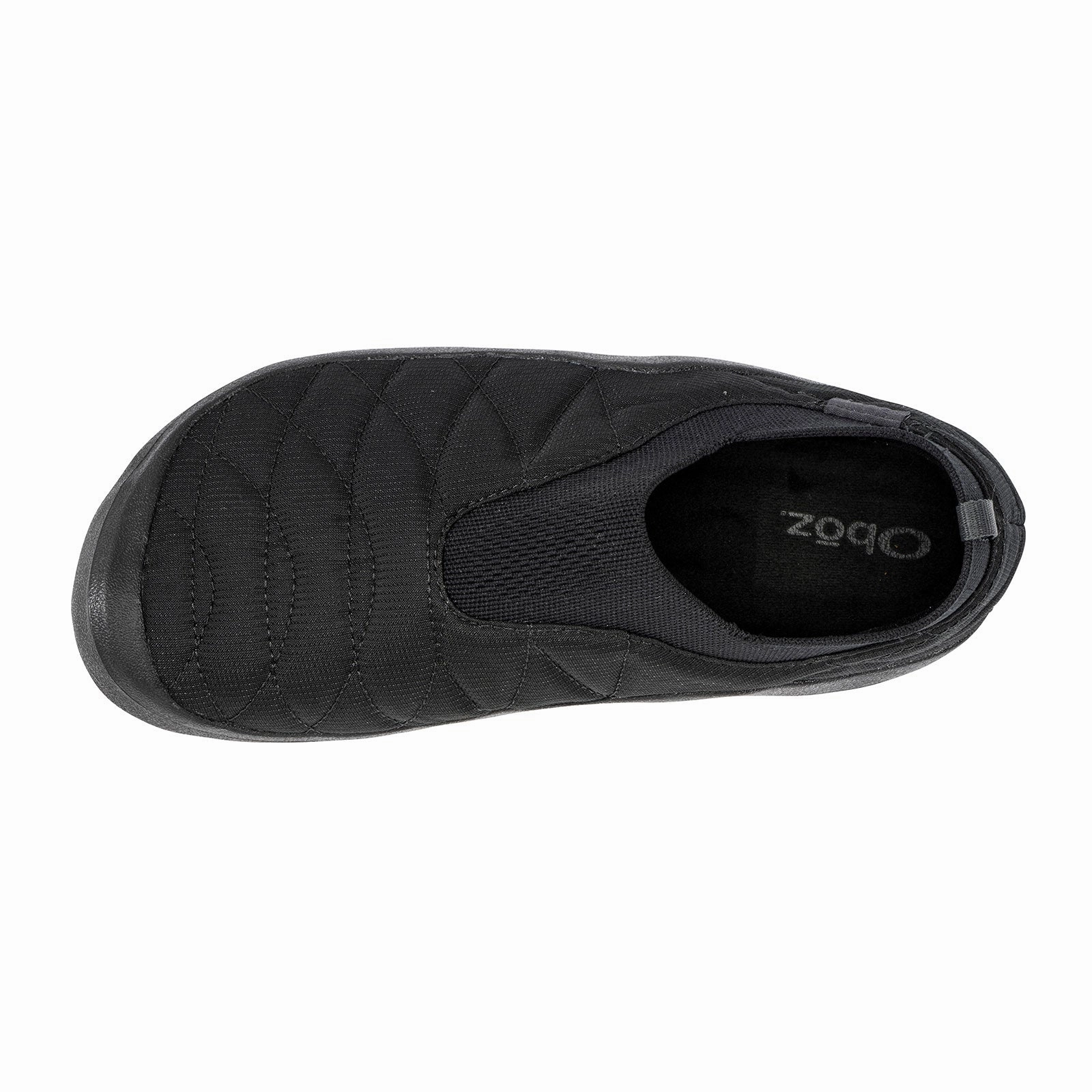 Oboz Whakata Puffy Low Slip On (Unisex) - Black Sea Boxy-Style