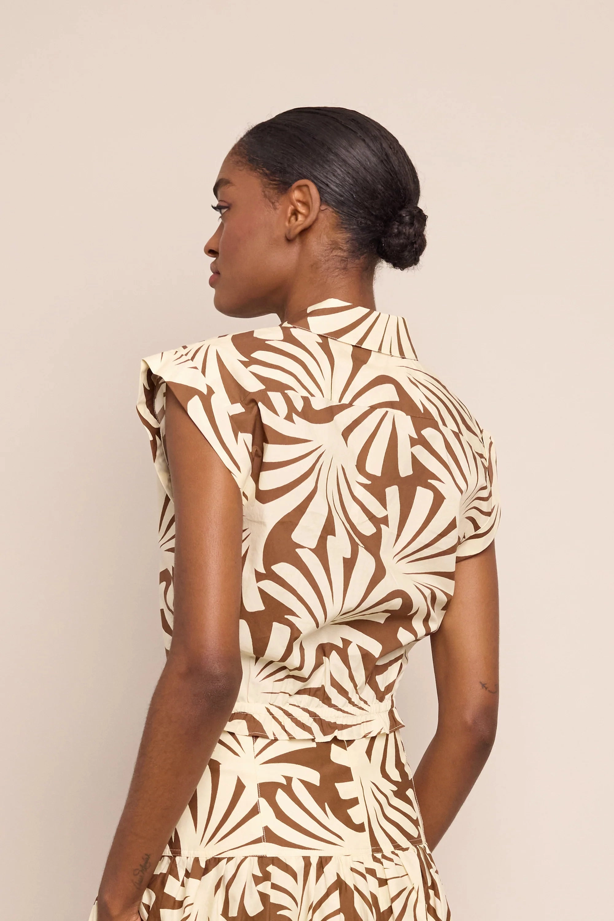 WaterRepellent Surface Octavia Top in Catalina Khaki