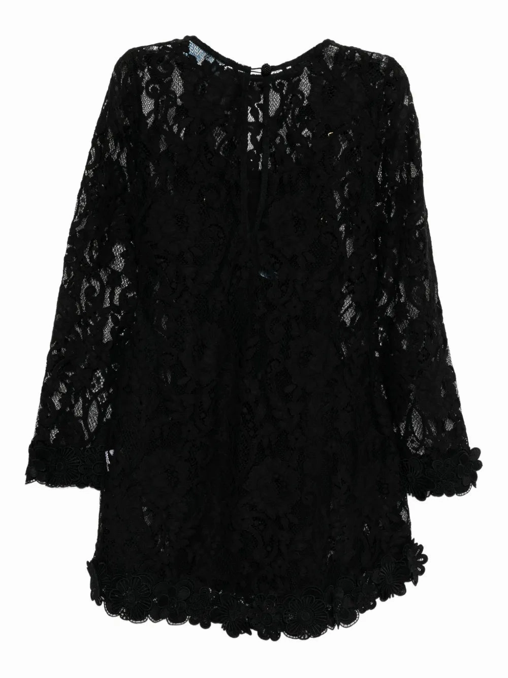 Odessa Mini Dress in Black Minimalist Style Light Sweatshirt