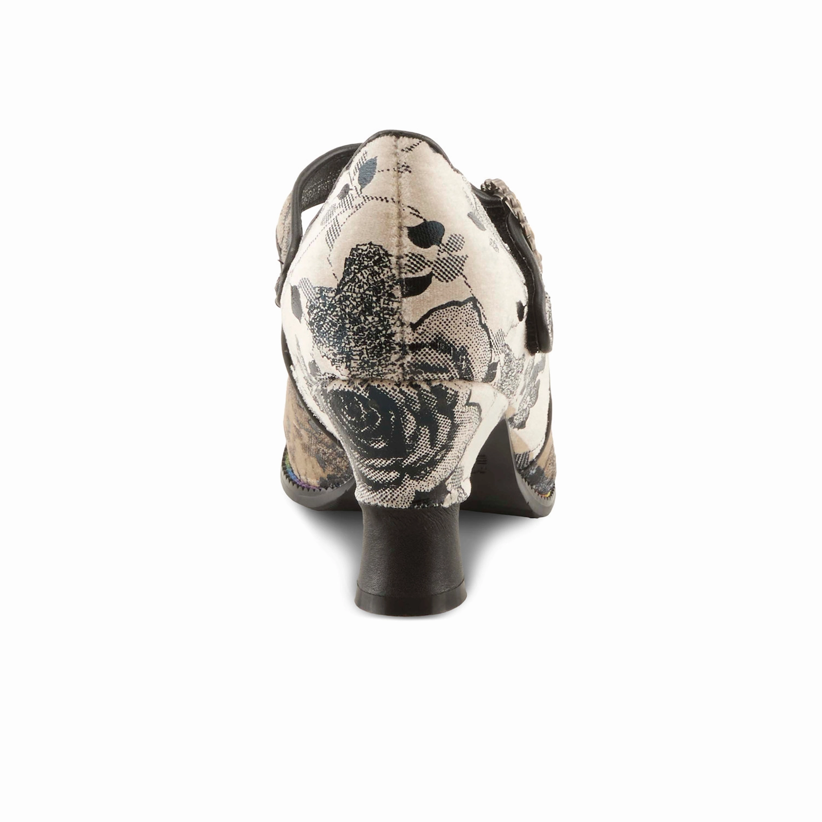 Trend Texture Day Chic L'Artiste Adodora-Prit Heeled Mary Jane (Women) - Black Multi