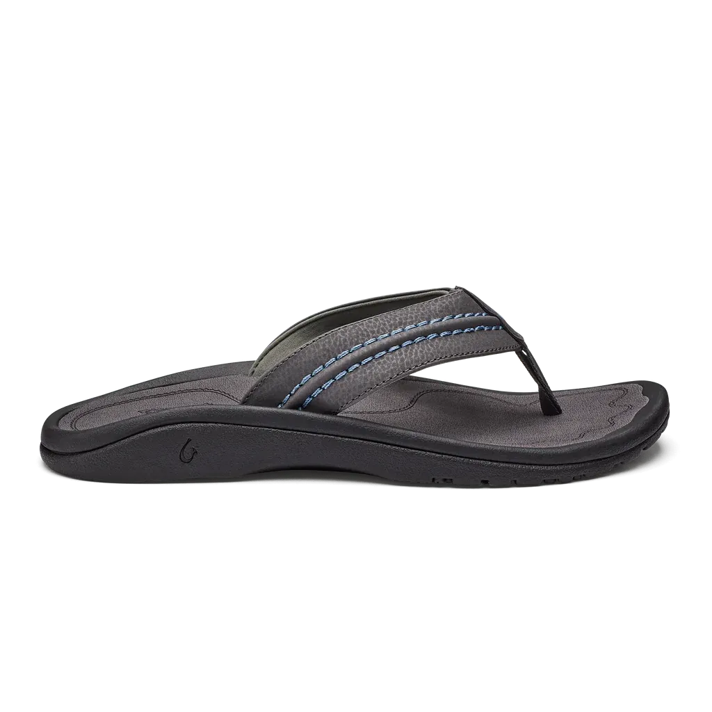 kids - style Party OLUKAI MEN'S HOKUA SANDAL - PAVEMENT