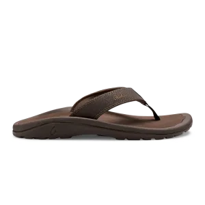 OLUKAI MENS OHANA SANDAL - DARK JAVA All-Purpose Style