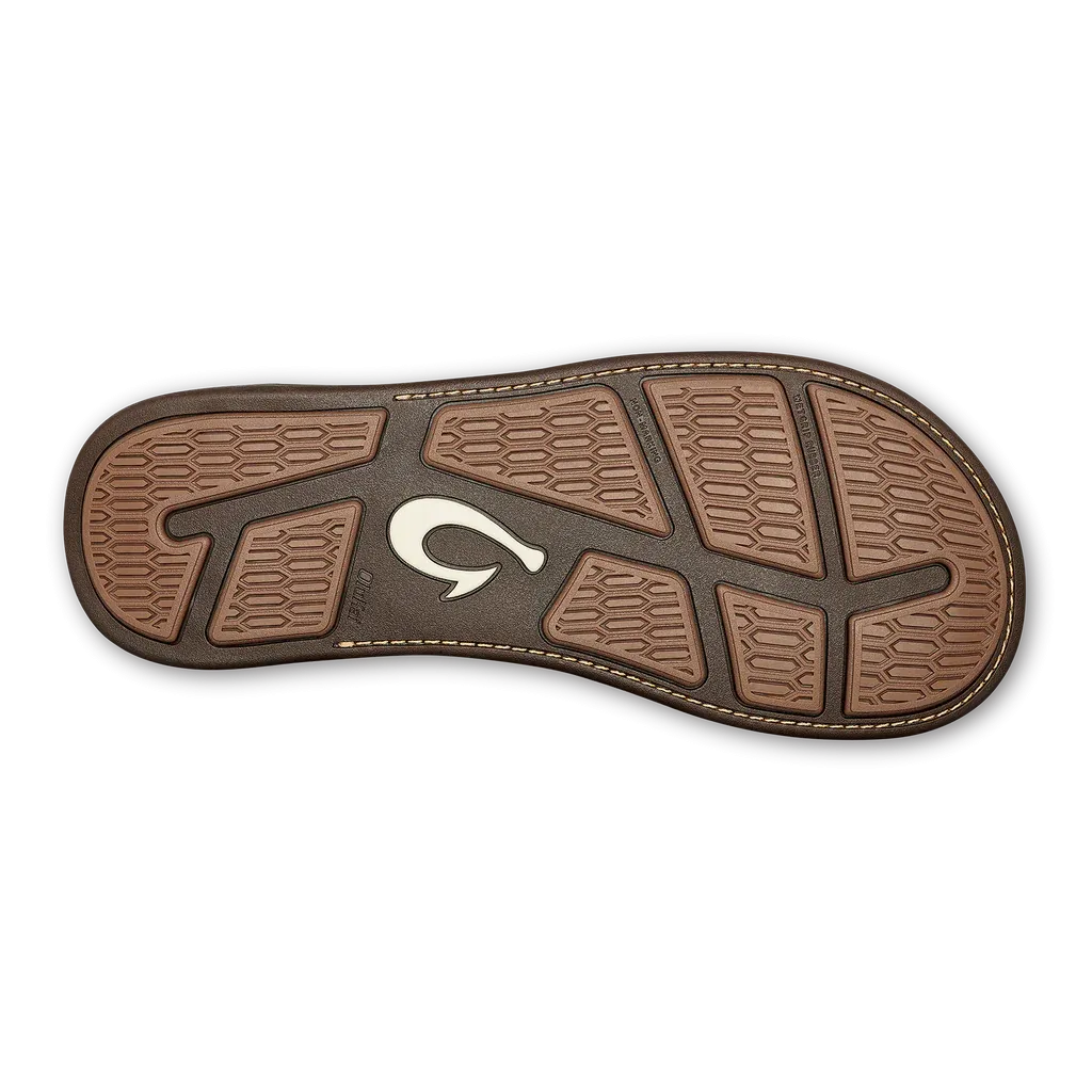 OLUKAI MEN'S TUAHINE SANDAL - TOFFEE least gym