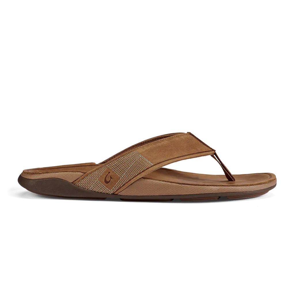 basketball shoes OLUKAI MEN'S TUAHINE SANDAL - TOFFEE