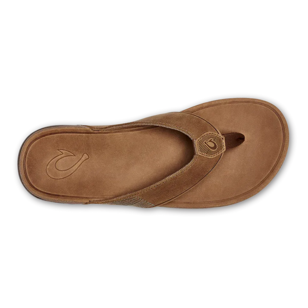 OLUKAI MEN'S TUAHINE SANDAL - TOFFEE worker - style