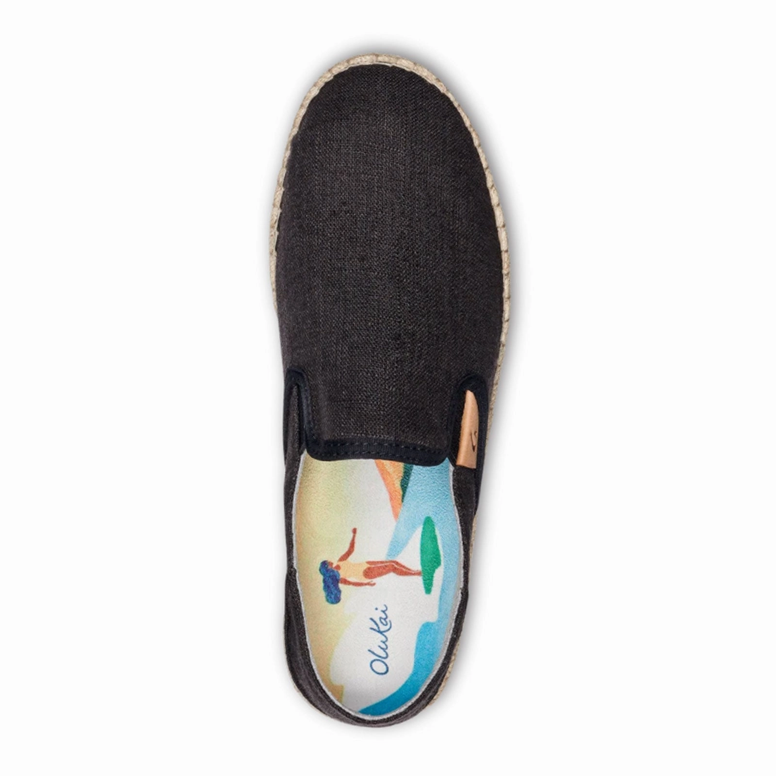 OluKai Kaula Pa'a Kapa (Women) - Lava Rock/Lava Rock Clean Tone Scandi Light