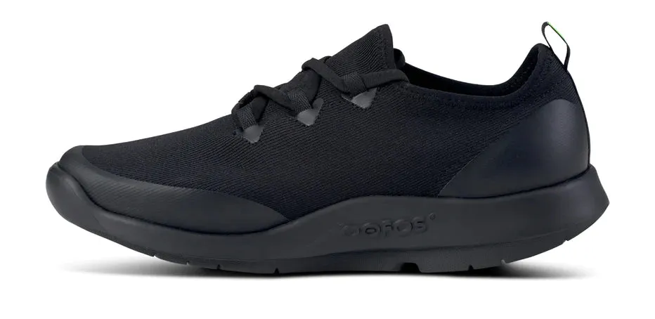 OOFOS MEN'S OOMG SPORT LS LOW SHOE - BLACK Limited slowest