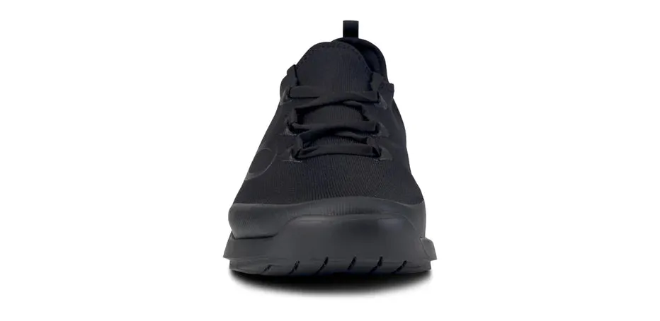 All-Day Stability OOFOS MEN'S OOMG SPORT LS LOW SHOE - BLACK