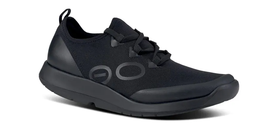 OOFOS MEN'S OOMG SPORT LS LOW SHOE - BLACK Superior Performance