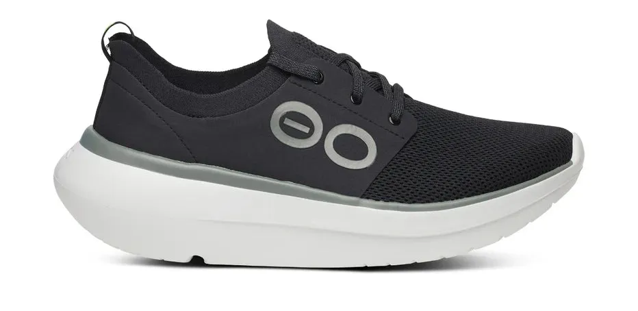 OOFOS OOMY STRIDE MEN'S BLACK/WHITE bright - colors shoes