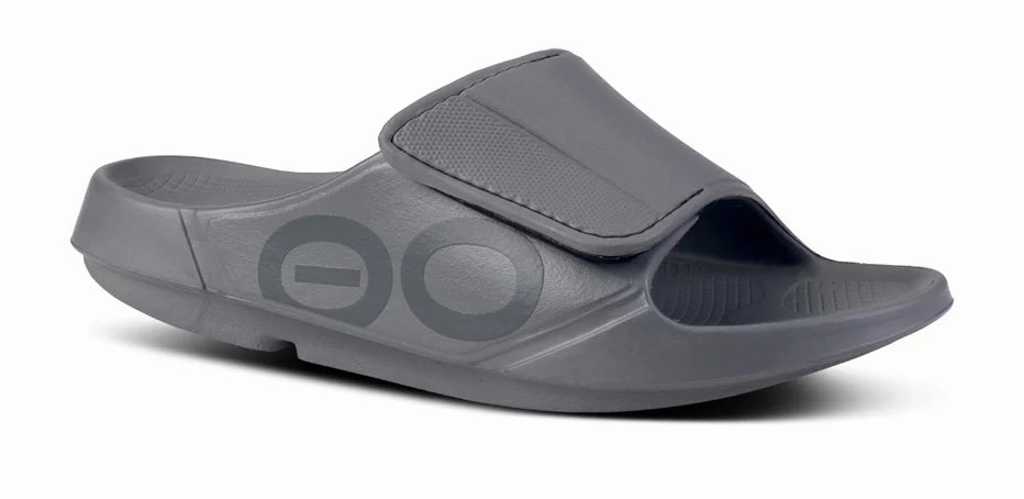 Quick Outing Comfortable summer shoes OOFOS OOAHH FLEX SLIDE SLATE