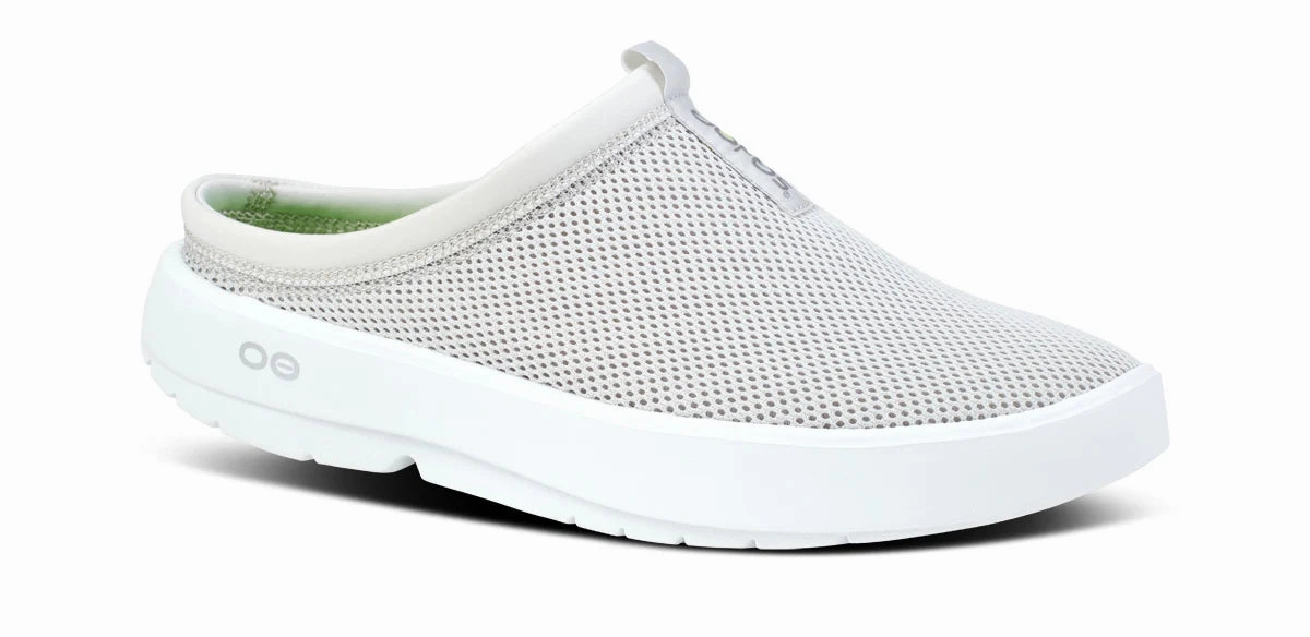 OOFOS OOCOOZIE SPORT MULE GRAY Quick Vibe Light Summer Slides