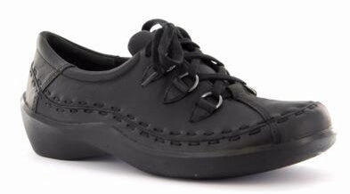 Ziera Allsorts Matte Finish Urban Executive Charcoal Oxfords