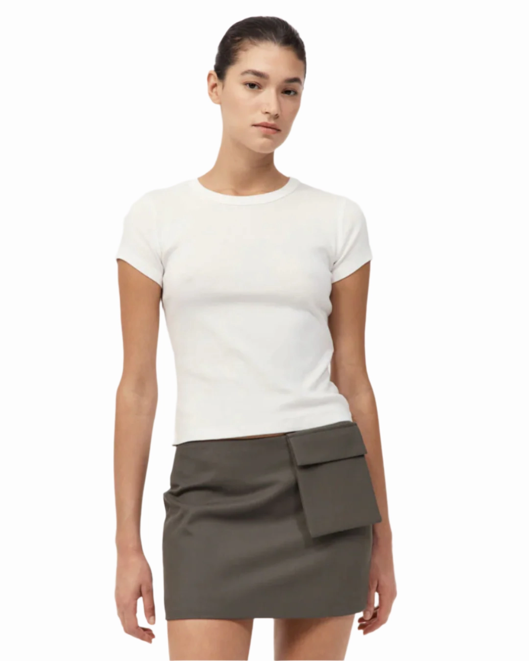 TaglessDesign PillingResistant Organic Cotton Baby Tee in White