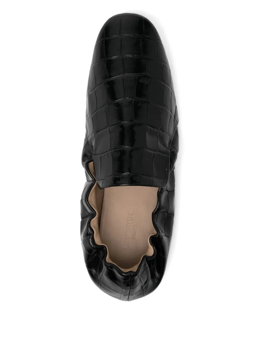 Orlando Moccasin in Black Geometric Print safety wear