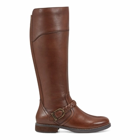 Recycled Rubber Base Mira Round Toe High Shaft Casual Boots