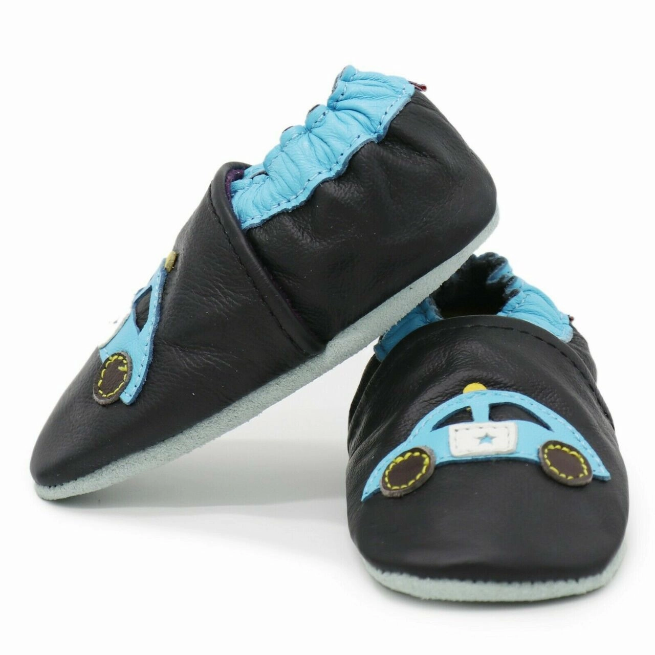 Black Police Car up to 8 Years Old Animal Print Foot Care