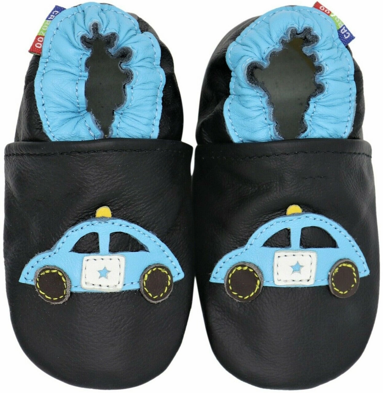 Black Police Car up to 8 Years Old Contoured Arch Shape