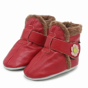 Booties Dark Red up to 4 Years Old espadrilles