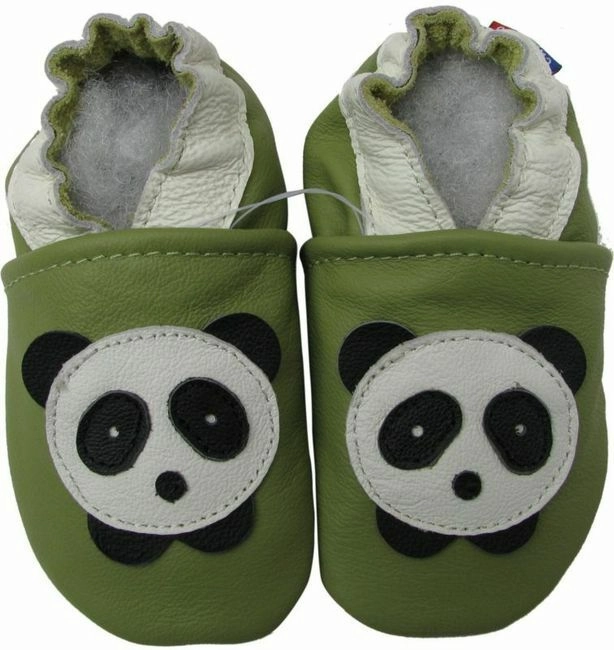 Panda Green up to 6 Years Old Ventilated Design Bacteria Inhibiting Sockliner