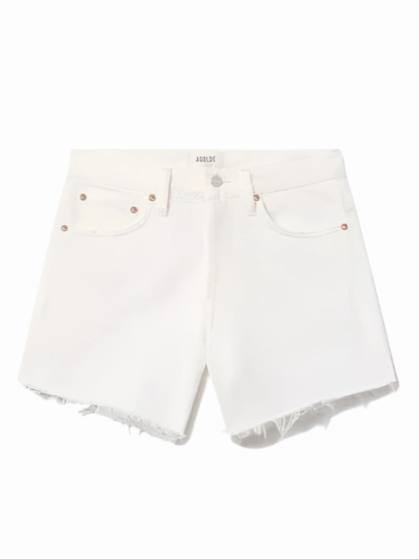 Vintage Style Parker Long Short in Panna Cotta