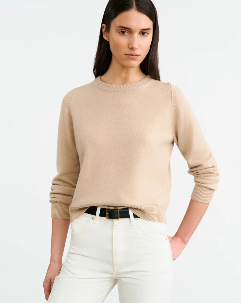 Formal Tone Nora Sweater in Taupe